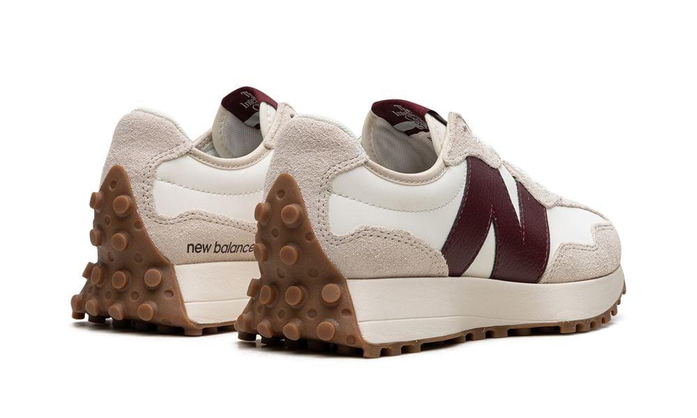 NEW BALANCE 327 MOONBEAM CLASSIC BURGUNDY - ClaoukyShoes