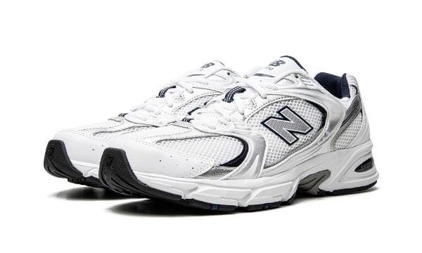 New Balance 530 "WHITE/SILVER/NAVY" - ClaoukyShoes