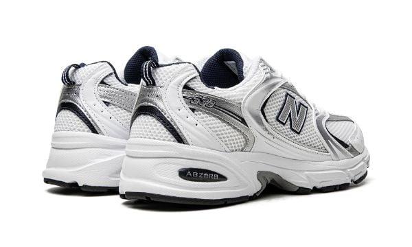 New Balance 530 "WHITE/SILVER/NAVY" - ClaoukyShoes