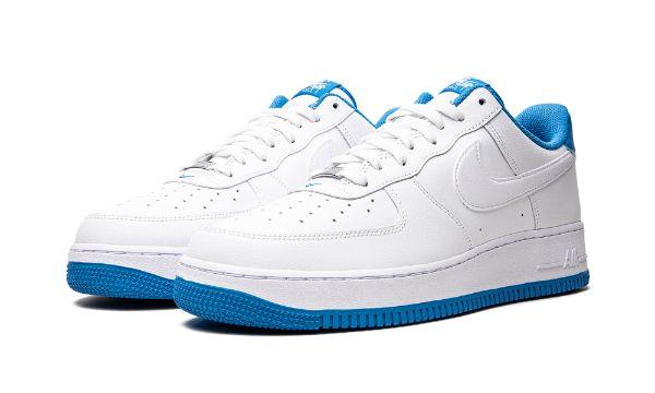 Air Force 1 '07 "White / Light Photo Blue" - ClaoukyShoes