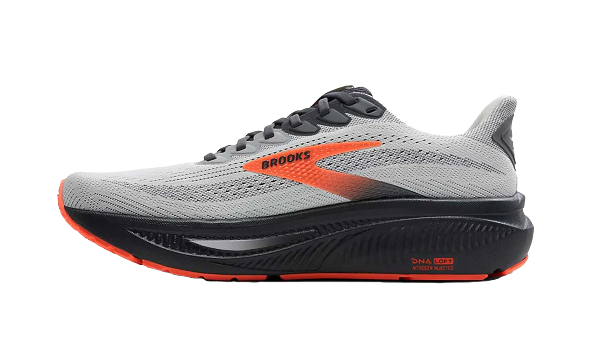 Brooks GHOST 17 "Gray/Orange"