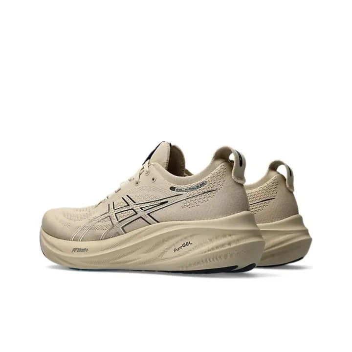 ASICS Gel-Nimbus 26 arborent "Beige / Gris Plume"