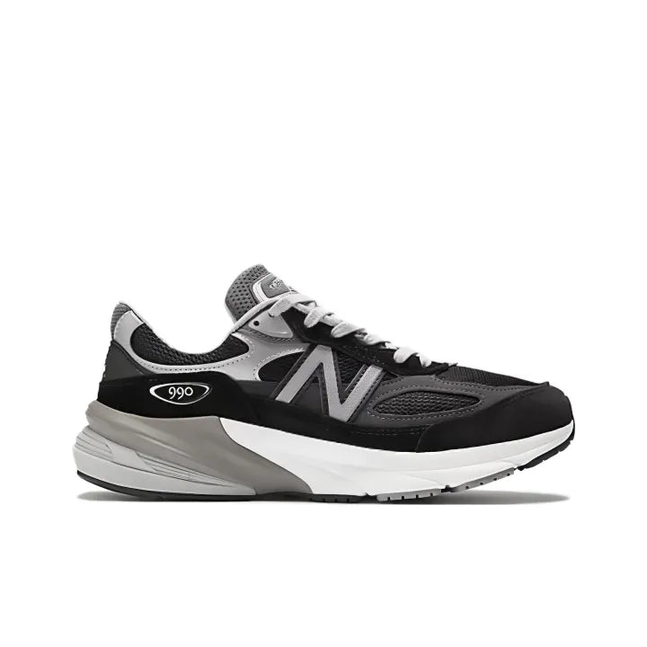 New Balance 990v6 "MiUSA Black Grey White - Wide"