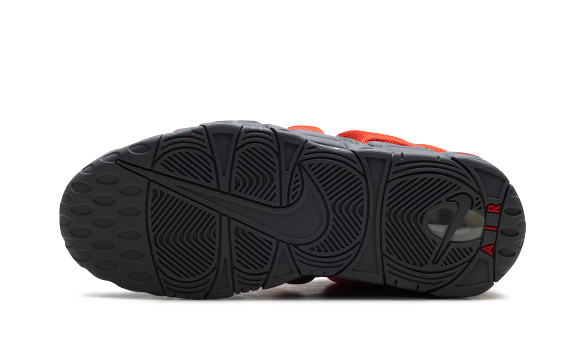 Air More Uptempo Low "Dark Grey Light Crimson"