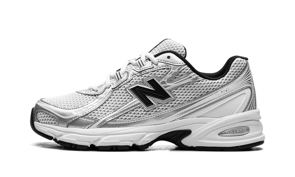 New Balance 740 "White Silver Metallic black"