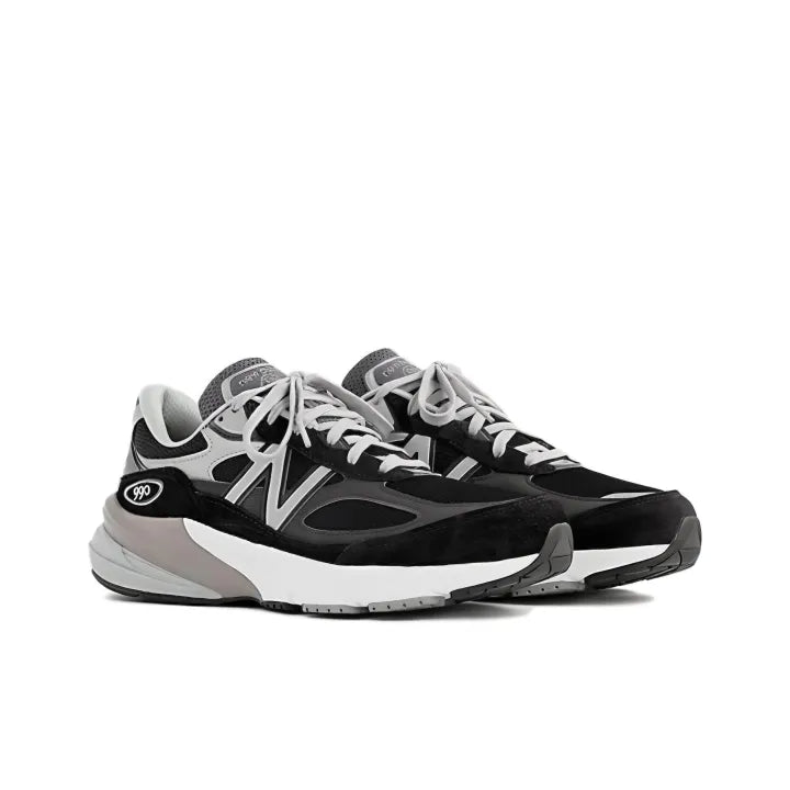 New Balance 990v6 "MiUSA Black Grey White - Wide"