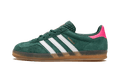 GAZELLE INDOOR WMNS "Collegiate Green / Lucid Pink" - ClaoukyShoes