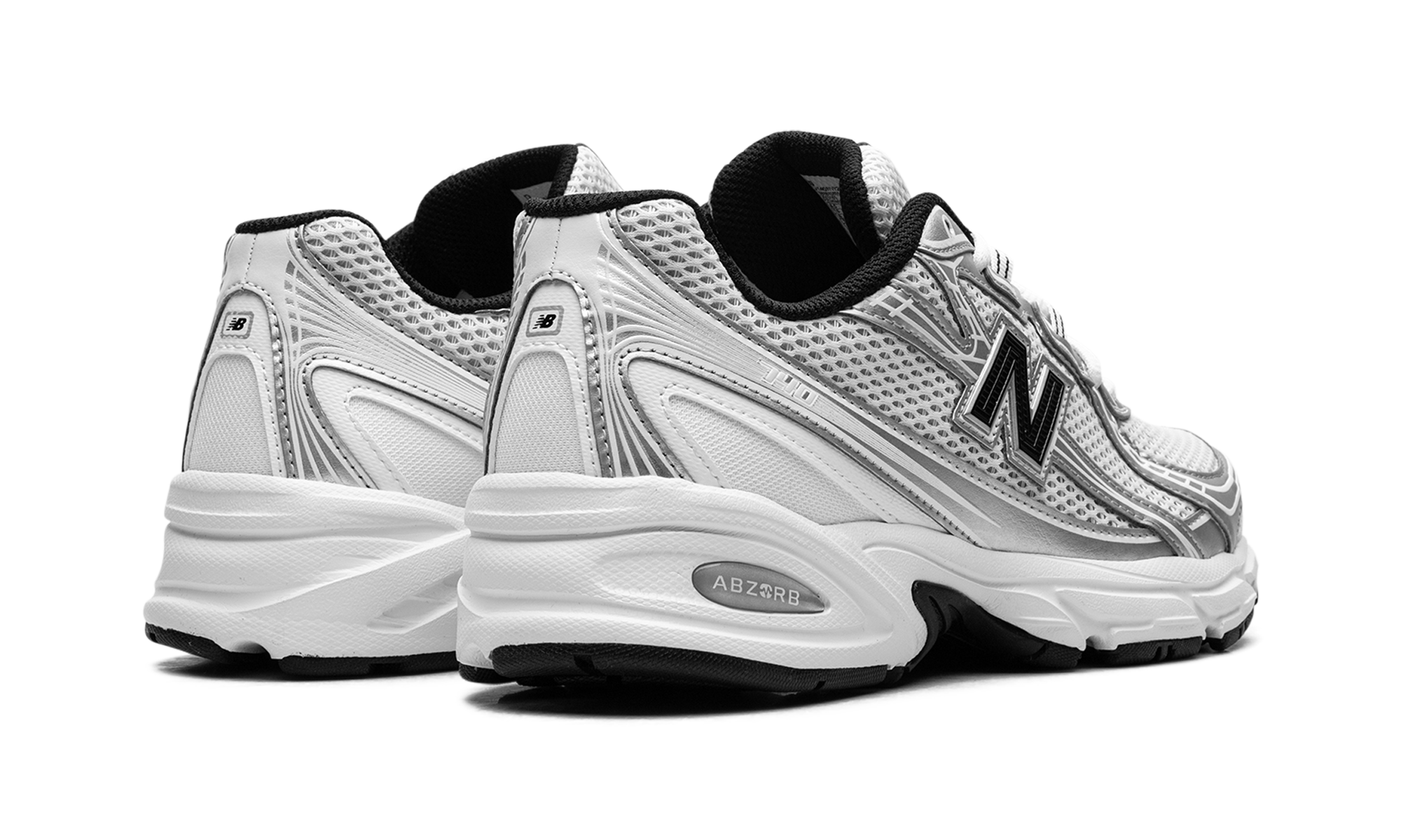 New Balance 740 "White Silver Metallic black"