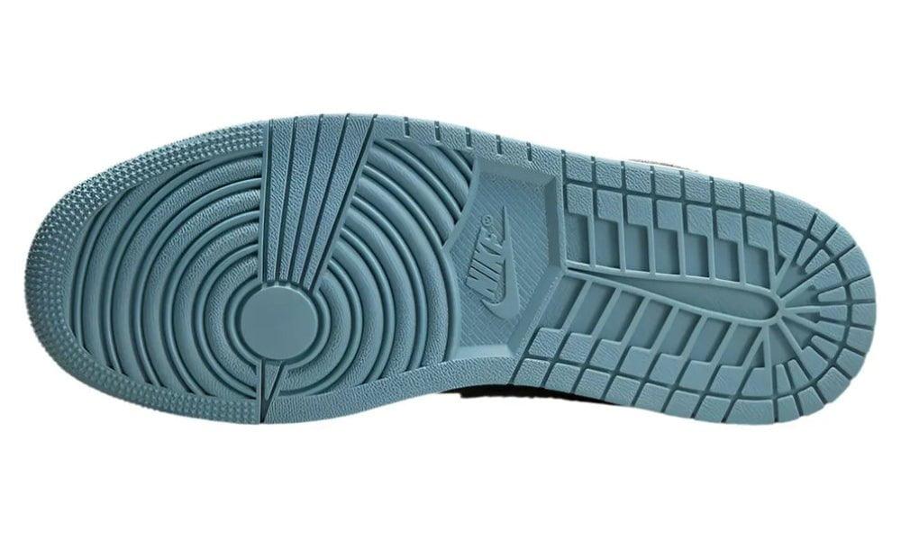 Air Jordan 1 Low "Black Dark Obsidian" - ClaoukyShoes