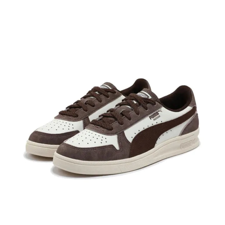 PUMA indoor "White-Brown"