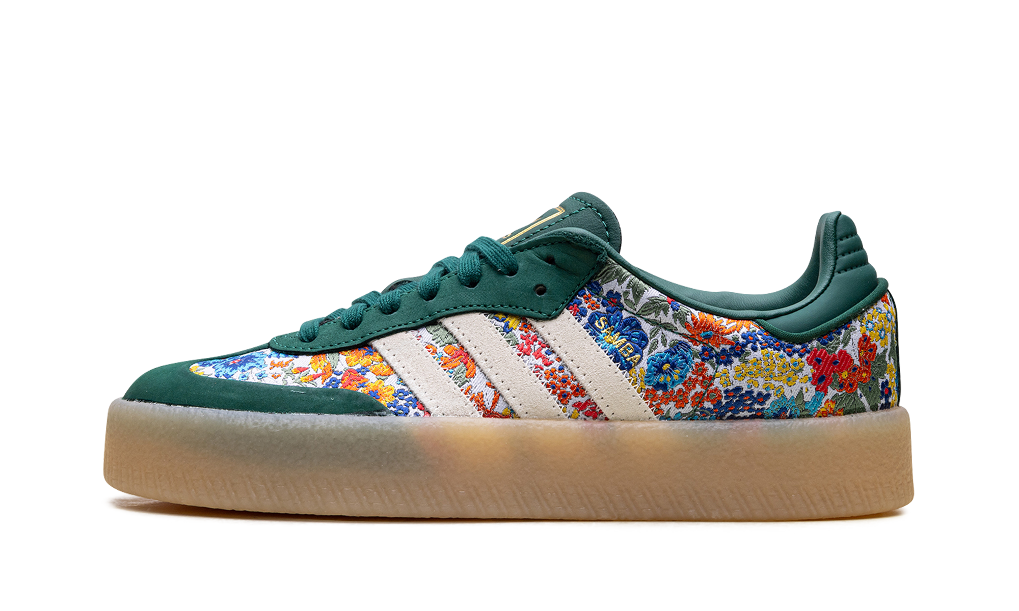 Adidas Sambae Liberty London "Collegiate Green"