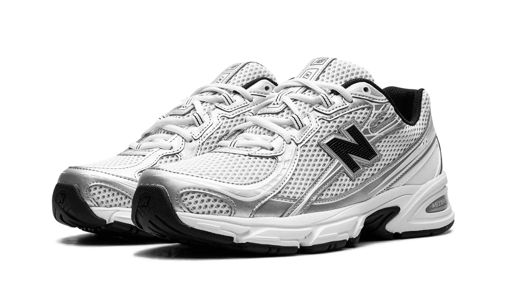 New Balance 740 "White Silver Metallic black"