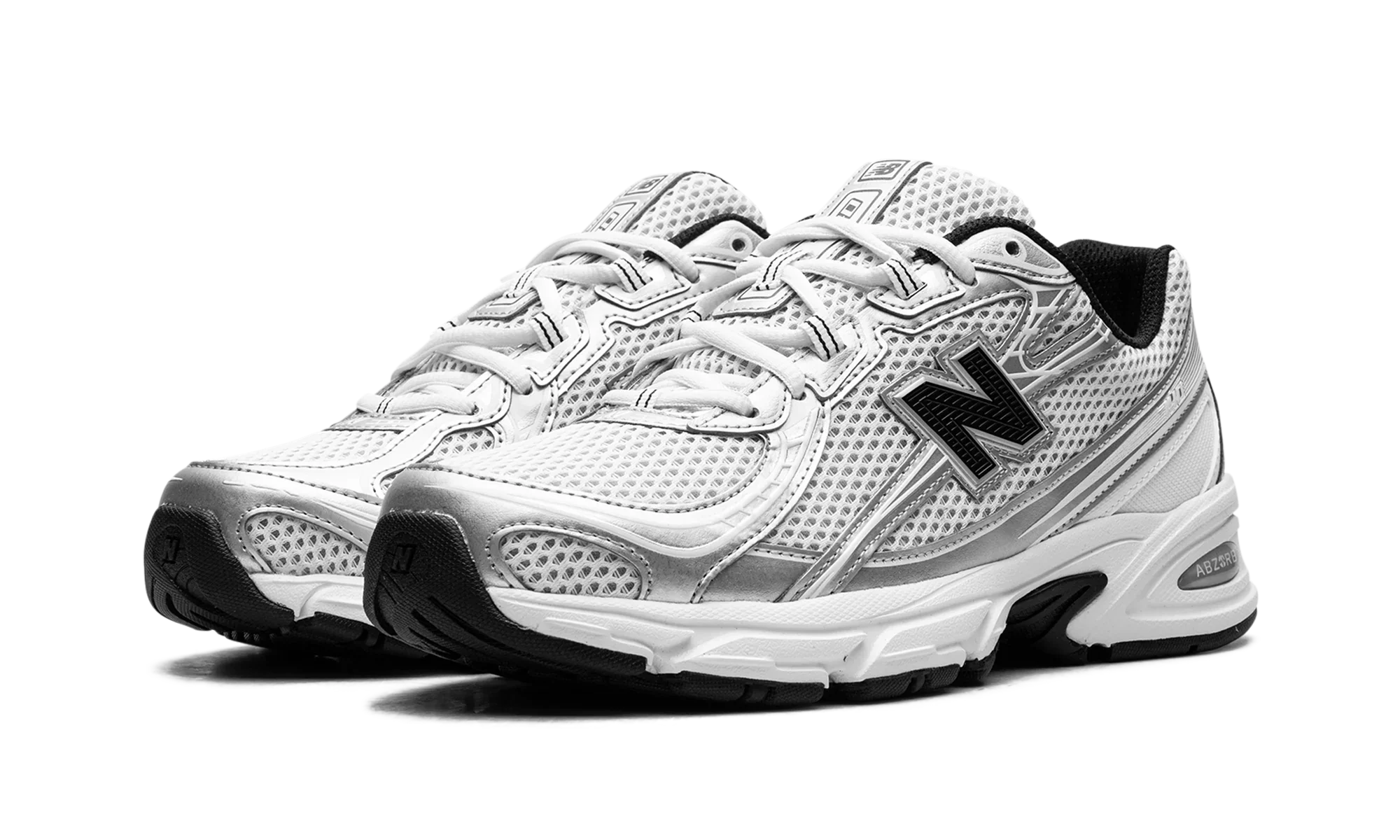 New Balance 740 "White Silver Metallic black"