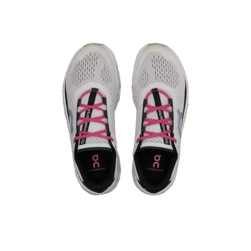 On Running Cloudmonster 2 "White / Pink / Black" - ClaoukyShoes