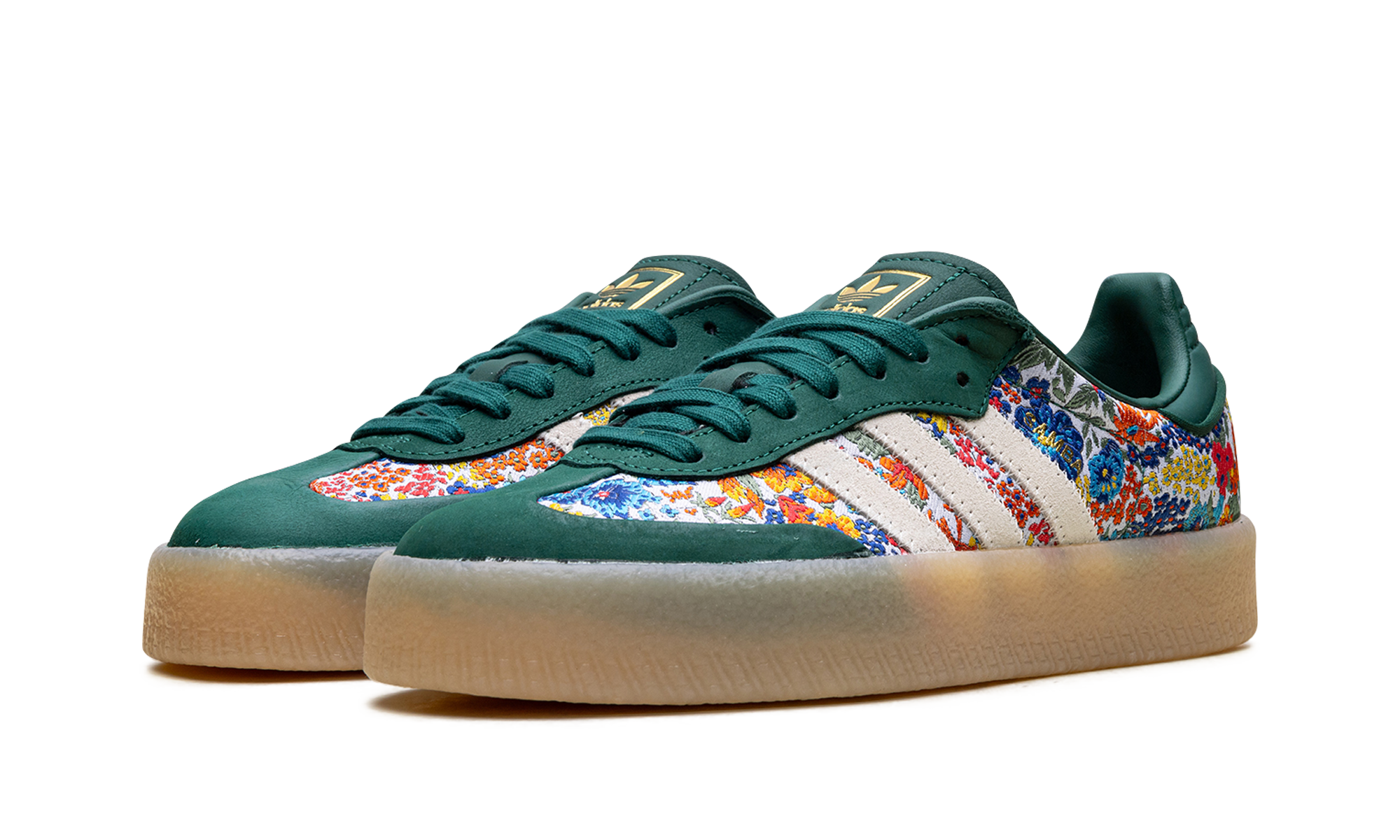 Adidas Sambae Liberty London "Collegiate Green"
