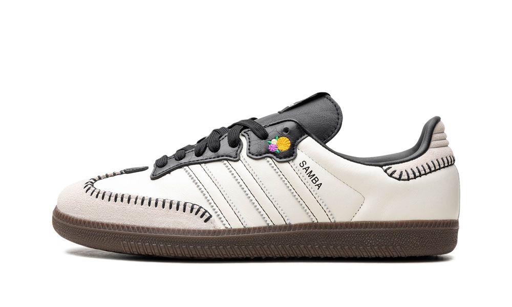 adidas Samba "Dia de los Muertos - White" - ClaoukyShoes