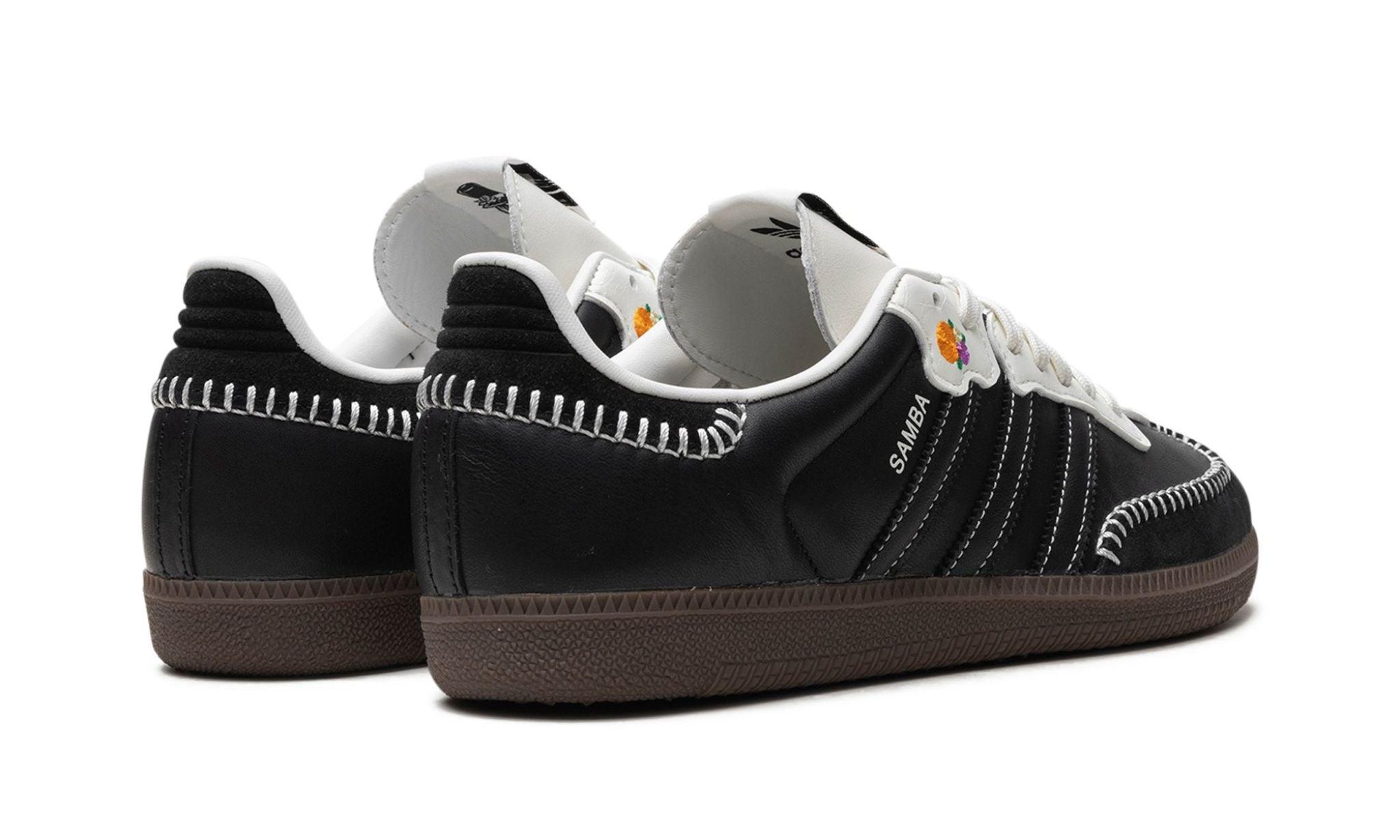 adidas Samba "Dia de los Muertos - Black" - ClaoukyShoes