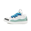 Lanvin Curb Low "White blue"