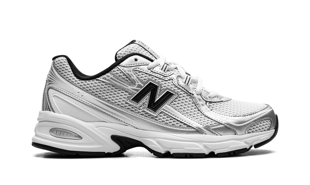 New Balance 740 "White Silver Metallic black"