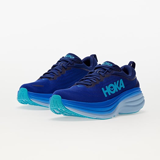 Hoka Bondi 8" Blue/ Bluing"