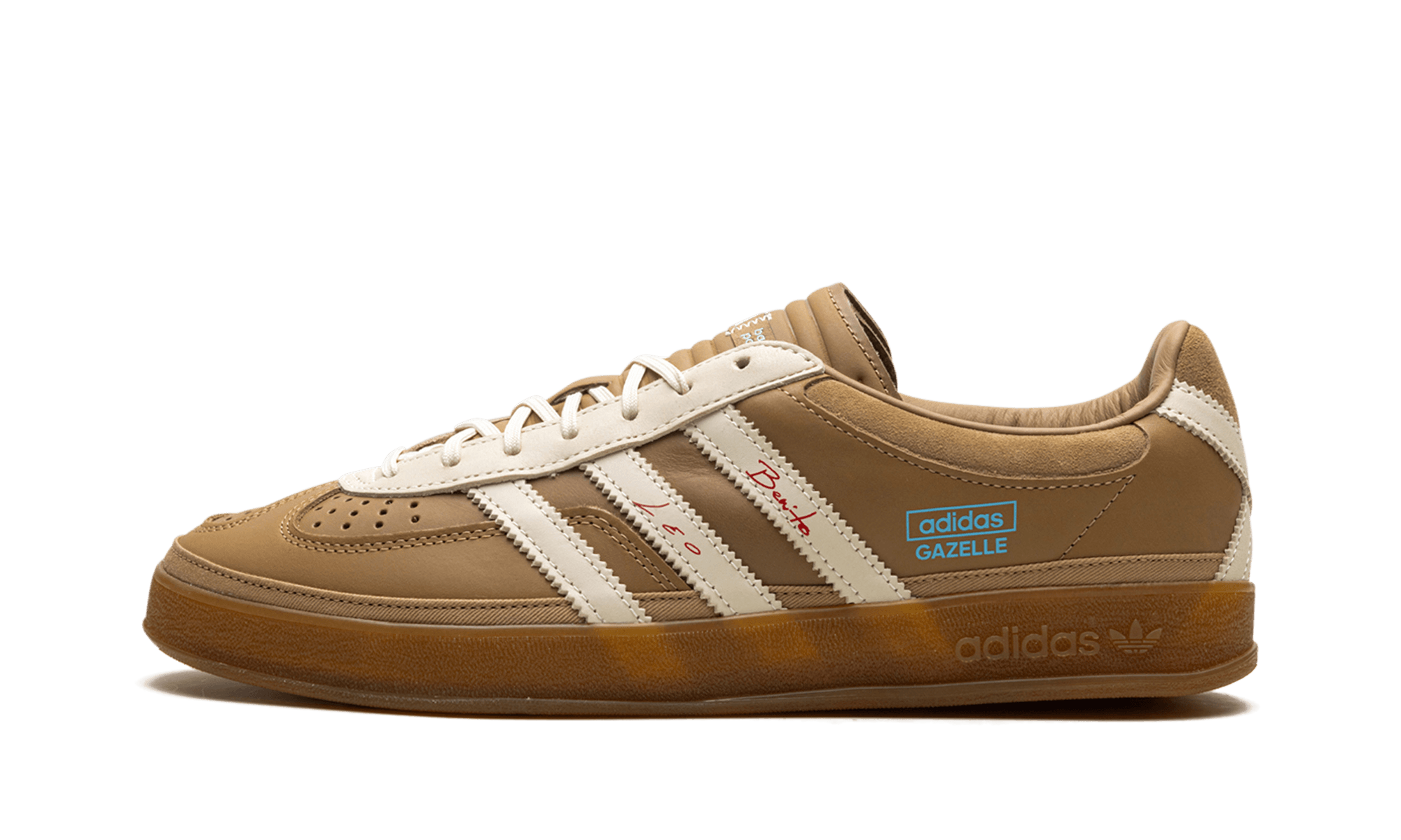 Gazelle Indoor "Bad Bunny x Lionel Messi - Cardboard" - ClaoukyShoes