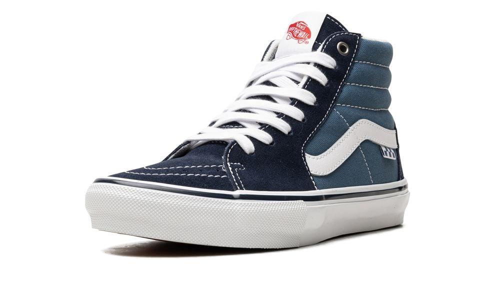 Vans Sk8-Hi "Navy / White" - ClaoukyShoes