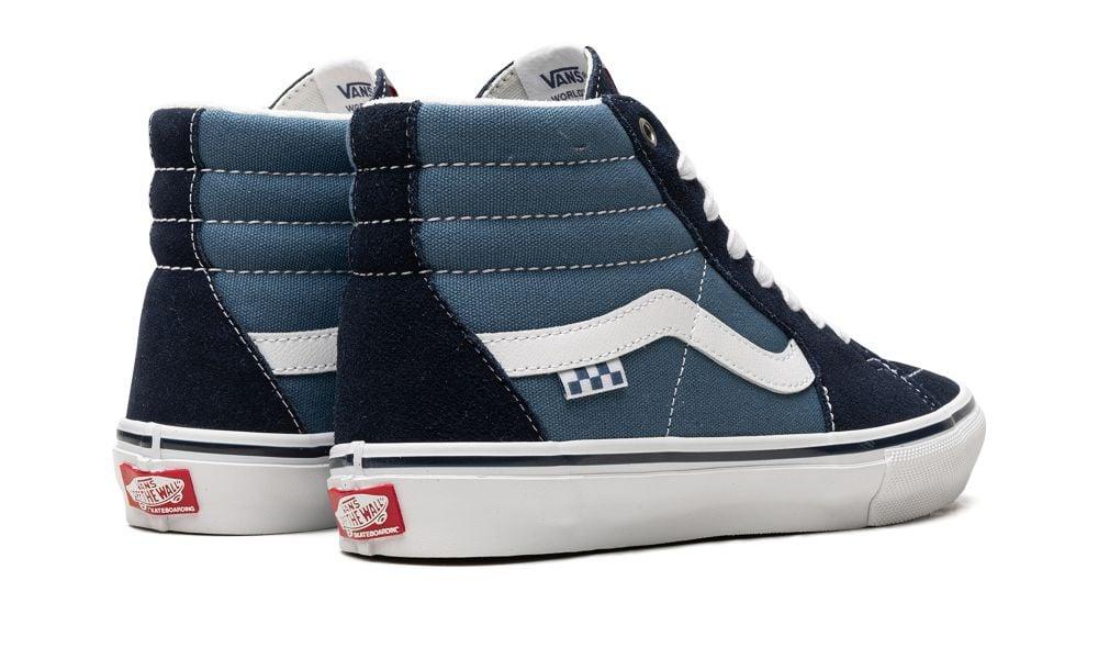 Vans Sk8-Hi "Navy / White" - ClaoukyShoes