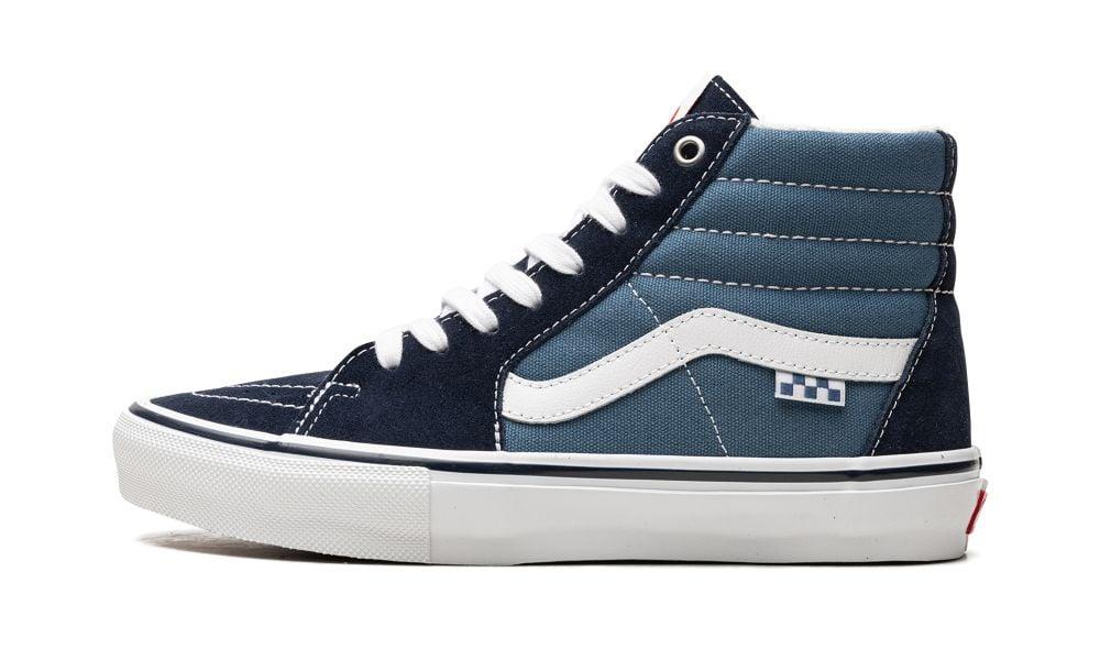 Vans Sk8-Hi "Navy / White" - ClaoukyShoes