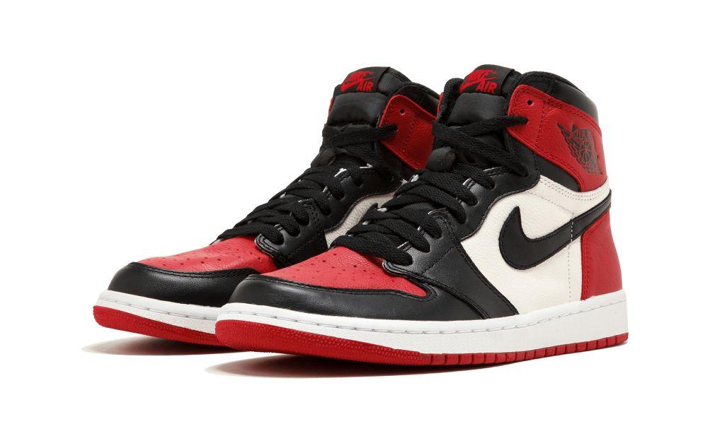 JORDAN 1 RETRO HIGH "Bred Toe" - ClaoukyShoes