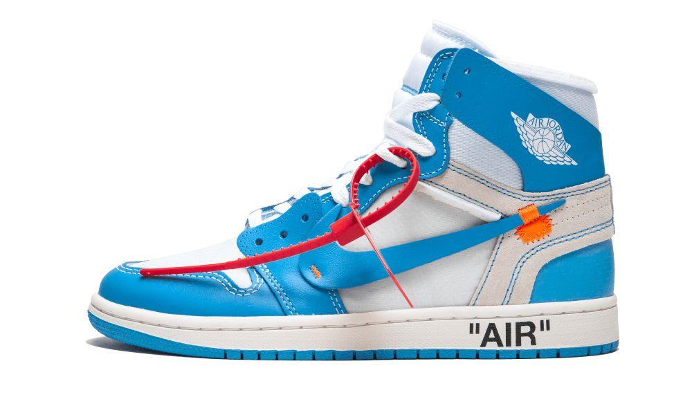 AIR JORDAN 1 RETRO HIGH "Off-White - UNC" - ClaoukyShoes