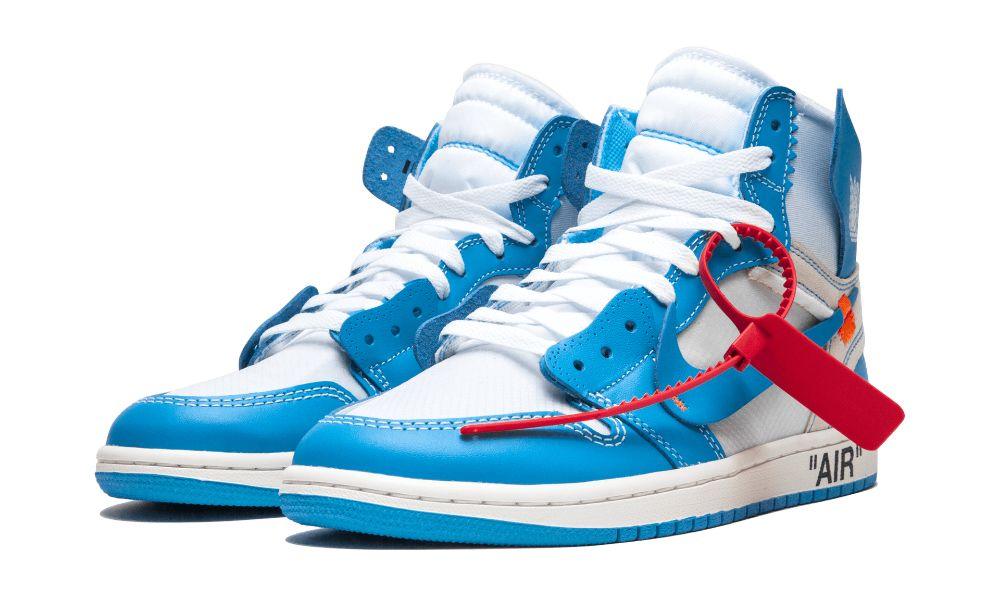 AIR JORDAN 1 RETRO HIGH "Off-White - UNC" - ClaoukyShoes