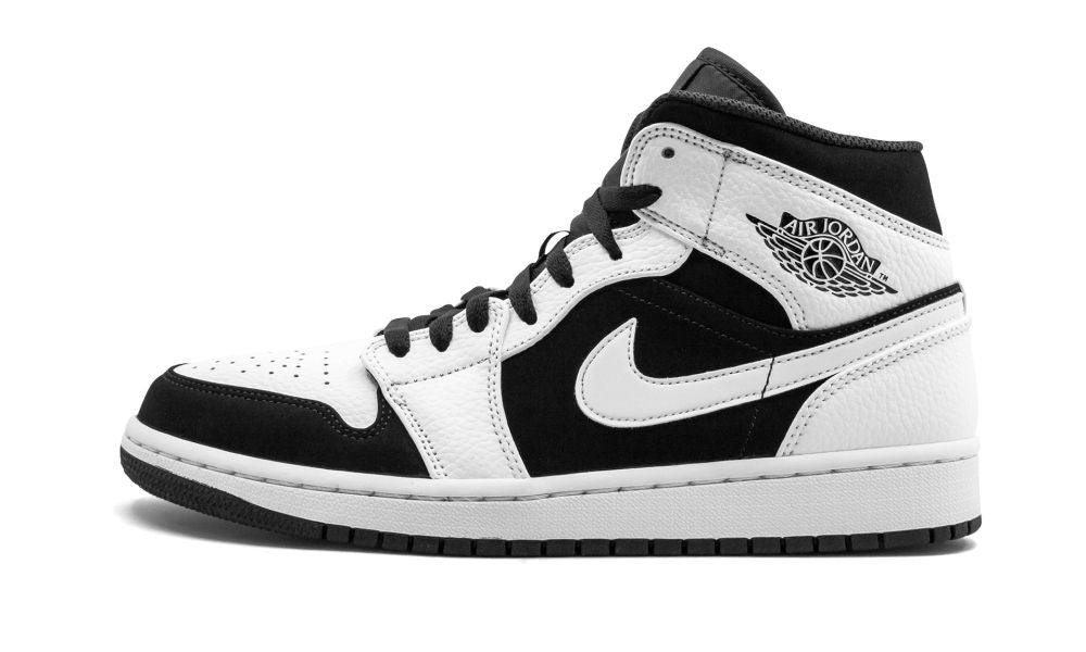 AIR JORDAN 1 MID "Tuxedo" - ClaoukyShoes