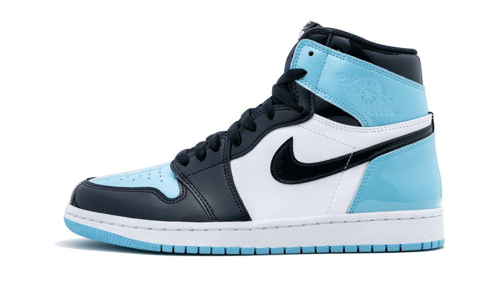 WMNS AIR JORDAN 1 HIGH OG "UNC Patent Leather" - ClaoukyShoes