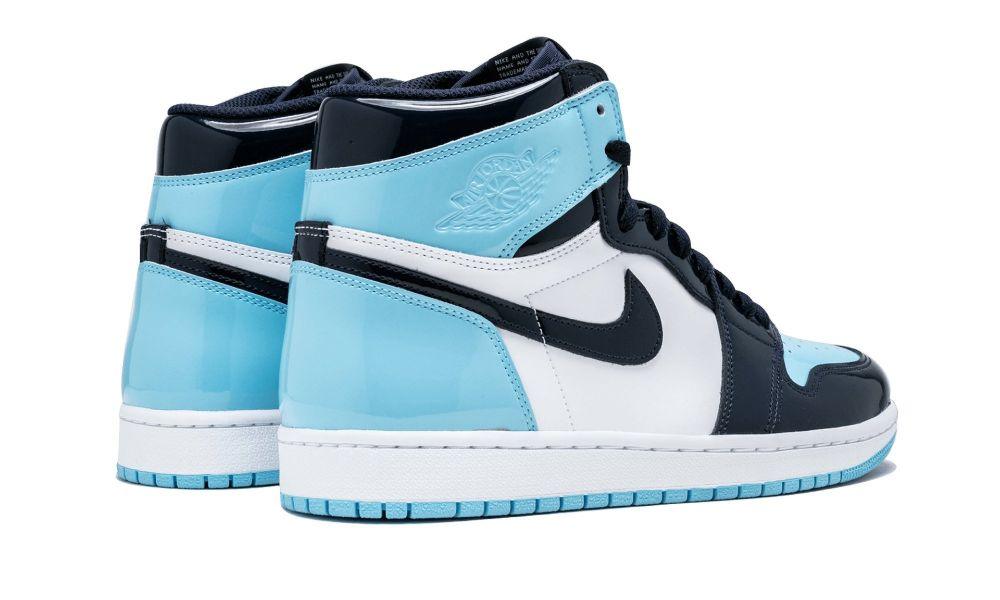 WMNS AIR JORDAN 1 HIGH OG "UNC Patent Leather" - ClaoukyShoes