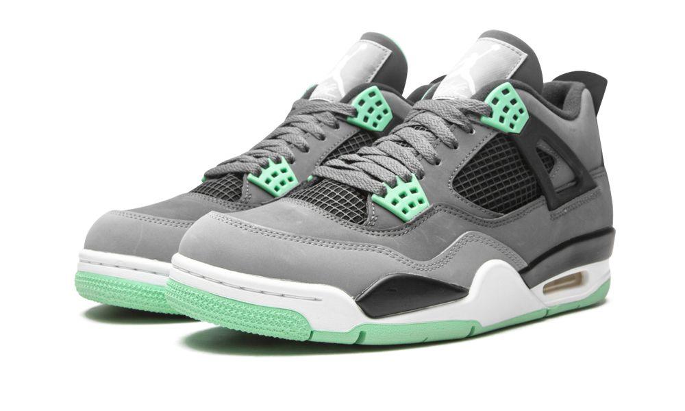 AIR JORDAN 4 RETRO "Green Glow" - ClaoukyShoes