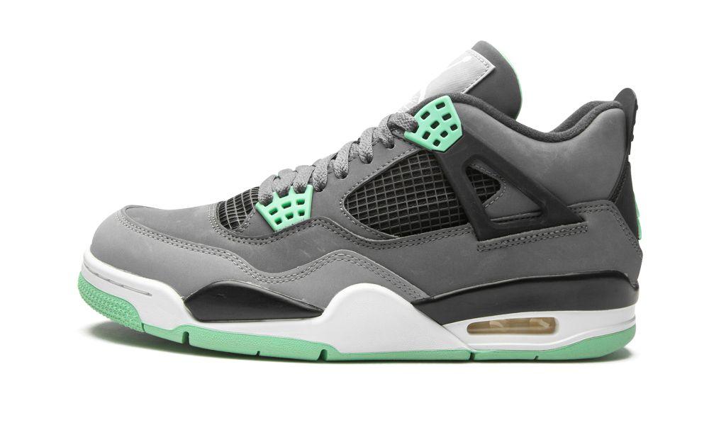 AIR JORDAN 4 RETRO "Green Glow" - ClaoukyShoes