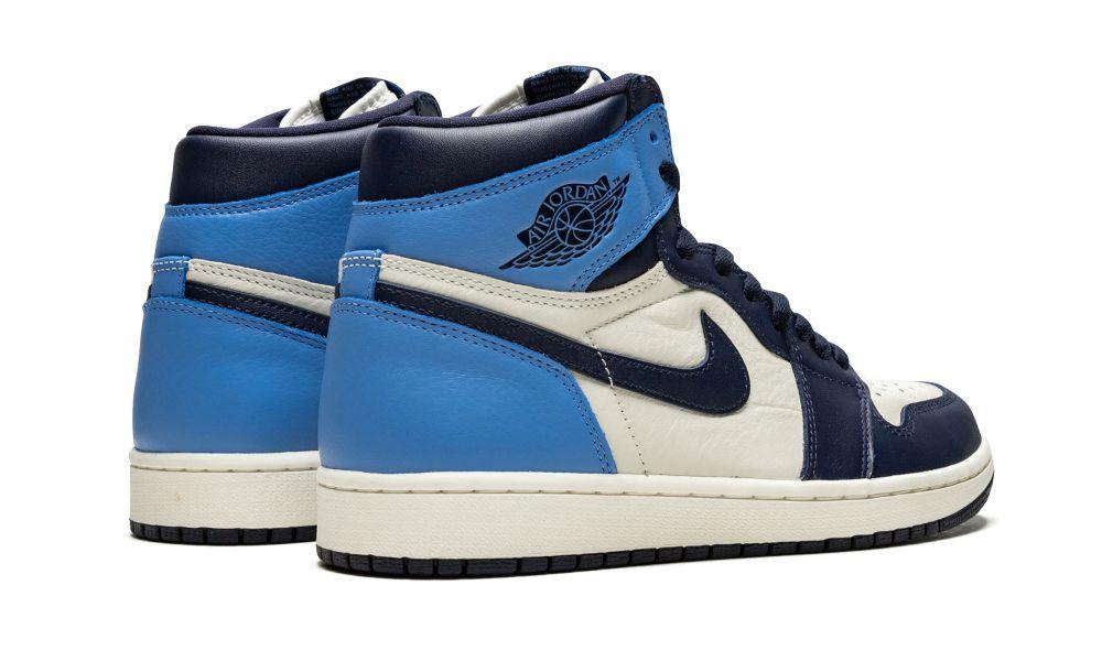 AIR JORDAN 1 RETRO HIGH OG "Obsidian/University Blue" - ClaoukyShoes