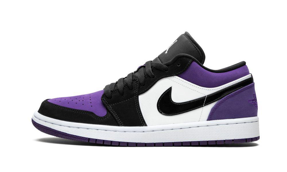 AIR JORDAN 1 LOW "Court Purple" - ClaoukyShoes