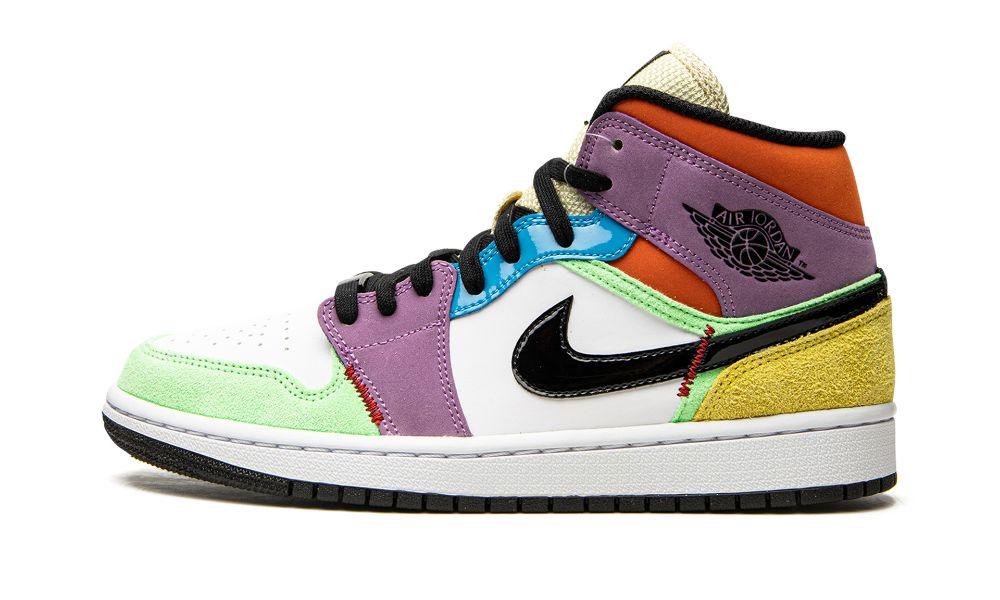 AIR JORDAN 1 MID SE WMNS "Lightbulb" - ClaoukyShoes