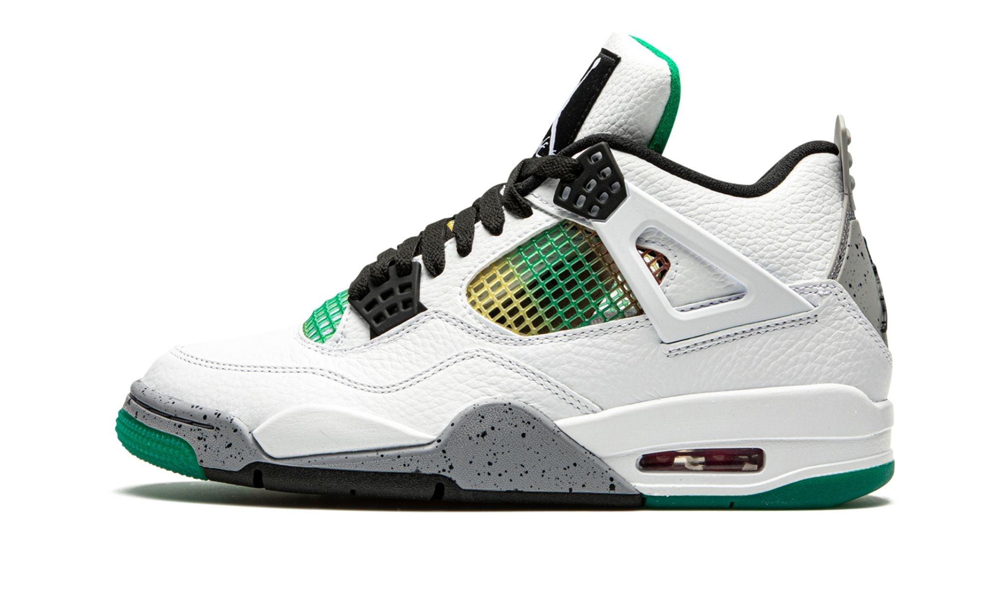 AIR JORDAN 4 RETRO WMNS "Rasta - Lucid Green" - ClaoukyShoes