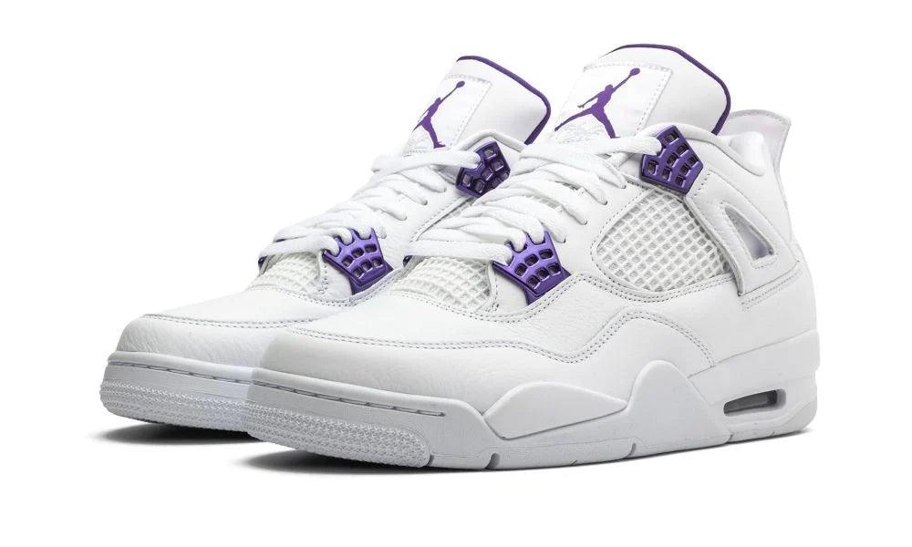 AIR JORDAN 4 RETRO "Metallic Pack - Purple" - ClaoukyShoes