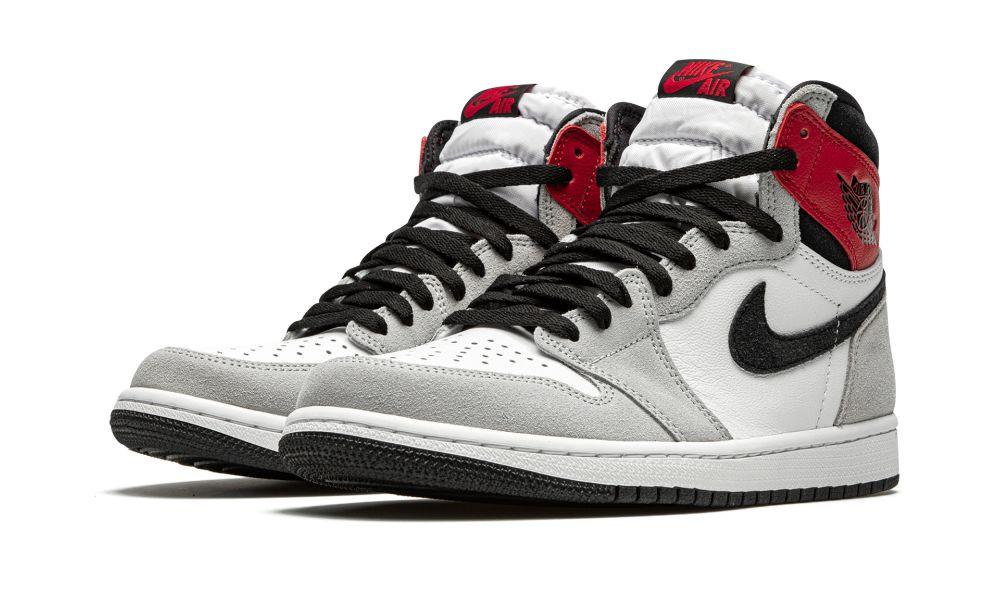 AIR JORDAN 1 RETRO HIGH OG "Light Smoke Grey" - ClaoukyShoes