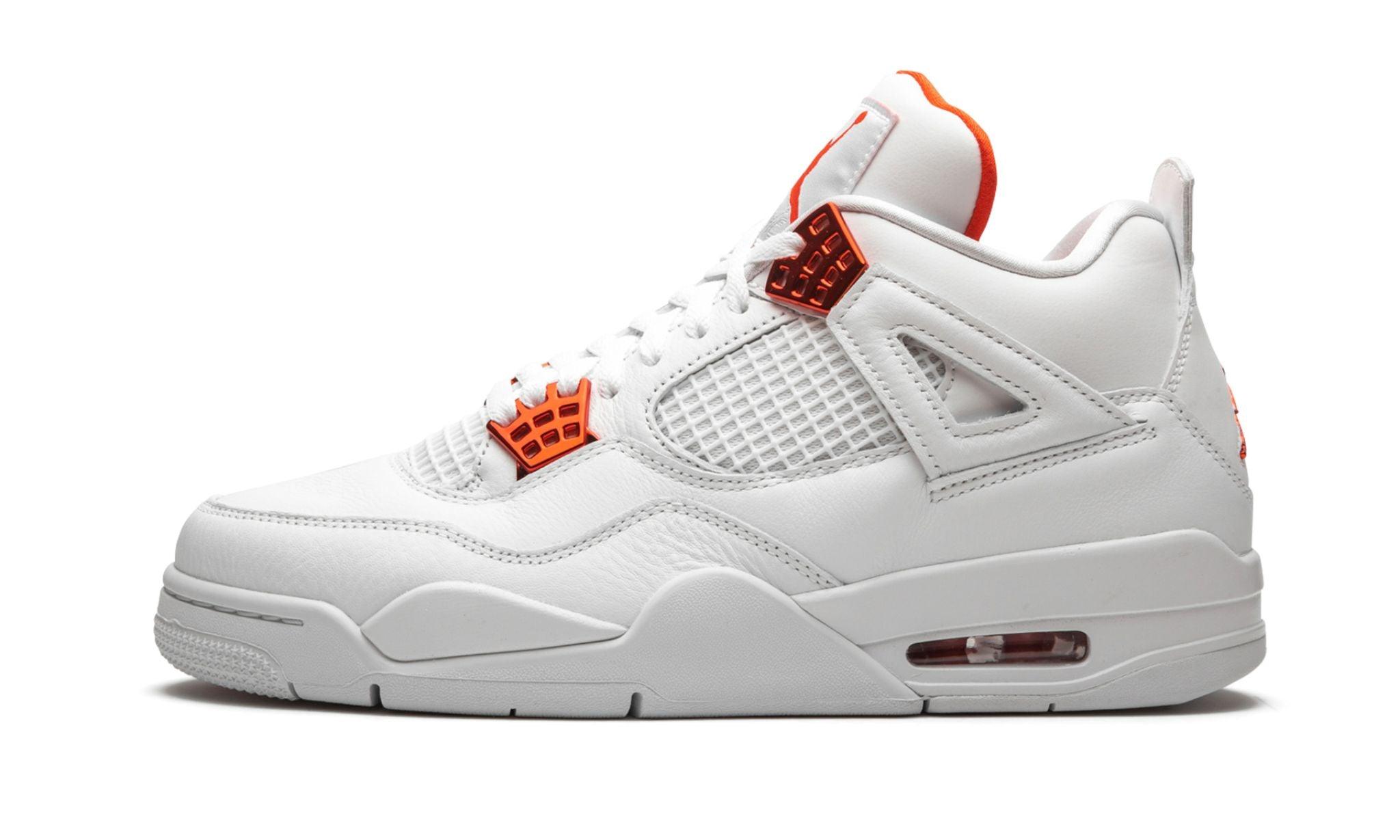 AIR JORDAN 4 RETRO "Metallic Pack - Orange" - ClaoukyShoes