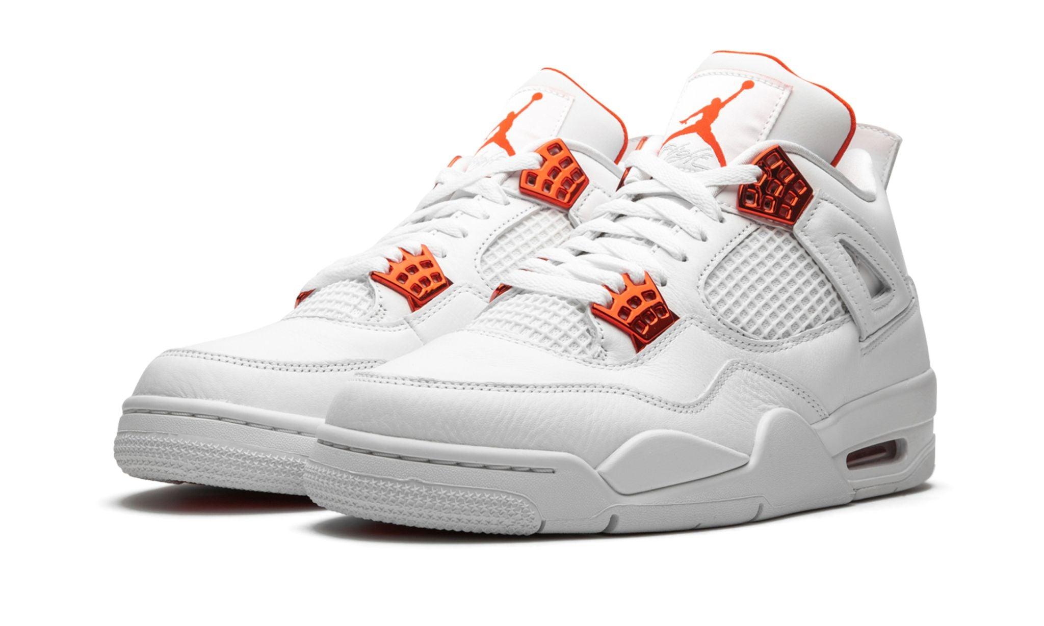 AIR JORDAN 4 RETRO "Metallic Pack - Orange" - ClaoukyShoes