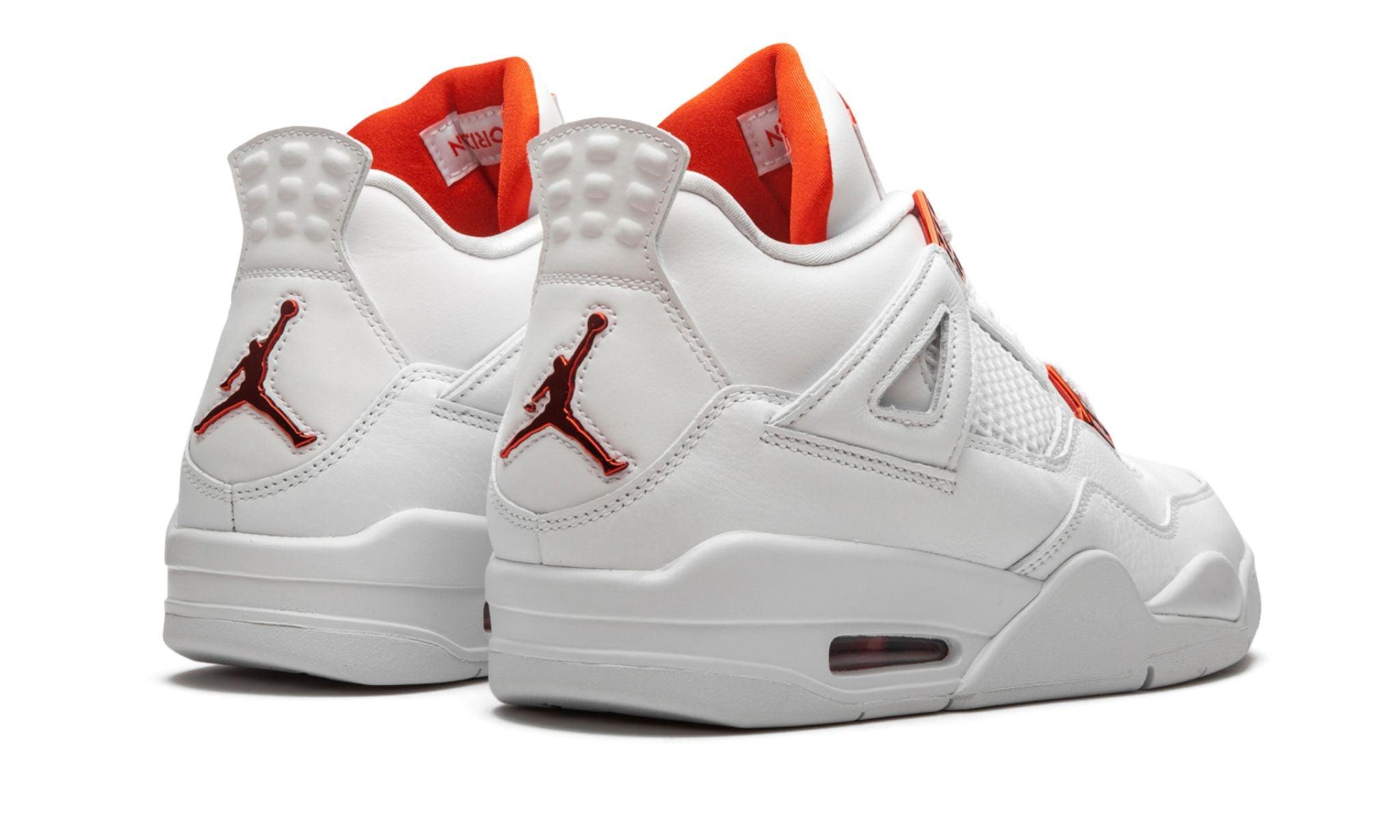 AIR JORDAN 4 RETRO "Metallic Pack - Orange" - ClaoukyShoes