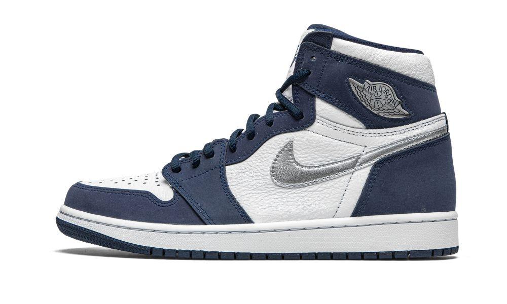 AIR JORDAN 1 RETRO HIGH CO.JP "Midnight Navy" - ClaoukyShoes