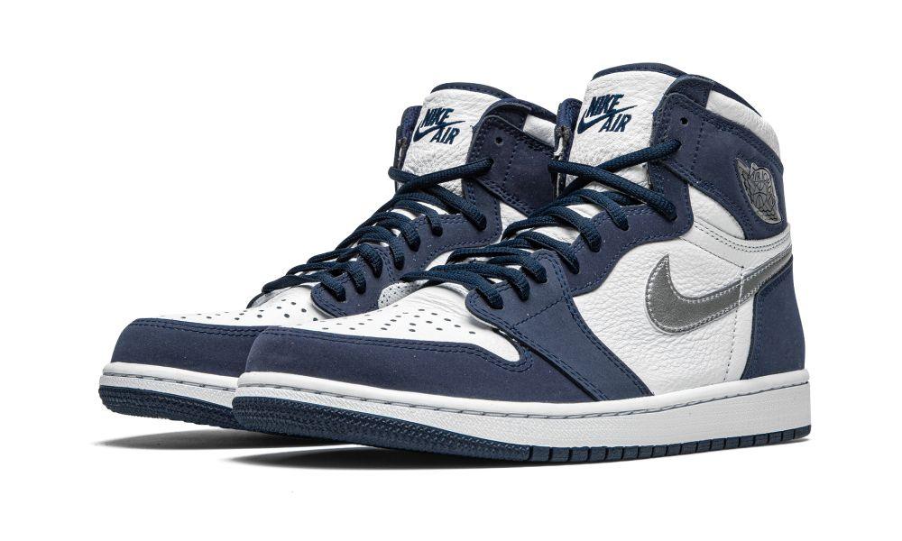 AIR JORDAN 1 RETRO HIGH CO.JP "Midnight Navy" - ClaoukyShoes