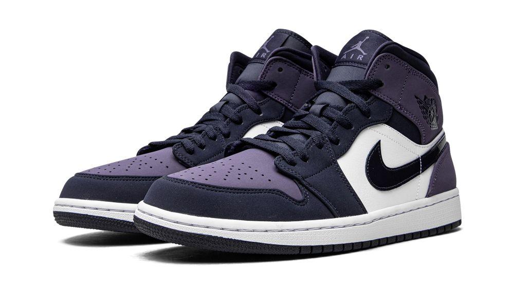 AIR JORDAN 1 MID "Sanded Purple" - ClaoukyShoes