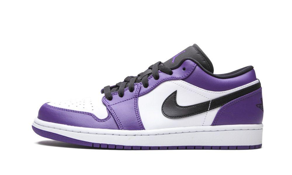 AIR JORDAN 1 LOW "Court Purple" - ClaoukyShoes