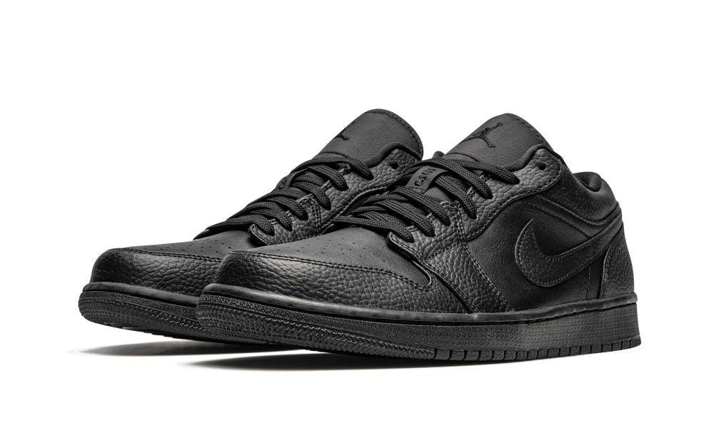 AIR JORDAN 1 LOW "Triple Black" - ClaoukyShoes